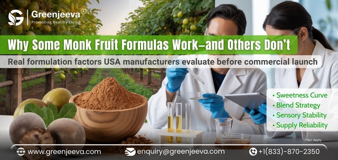 How USA Manufacturers Use Monk Fruit Extract Powder in Functional Foods and Beverages